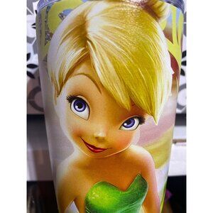 Tinker Bell Stainless Steel Insulated Tumbler W/ Lid  Bravery Quote Wrap